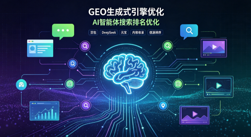 绿春县GEO 浪潮来袭：生成式引擎优化崛起，创作者争抢豆包、DeepSeek、元宝智能体流量入口